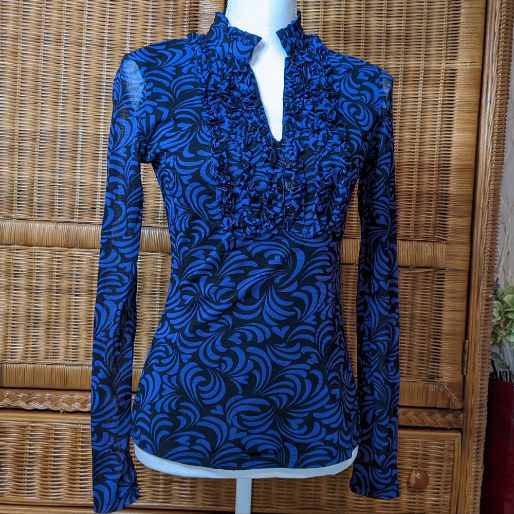 INC International Concepts Vintage Top SMALL
